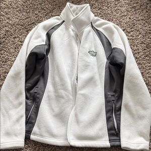 Levelwear White Fleece Jacket - MN Wild